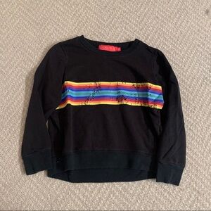 me.n.u Rainbow Stripe Sweatshirt 6